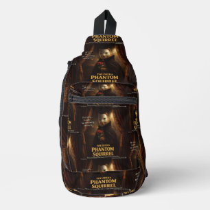 Sac À Bandoulière Parodie de l'Opéra Fantôme Écureuil