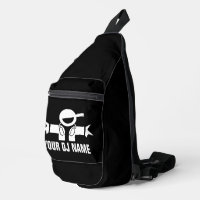 Sac à bandoulière personnalisé avec logo music Dee