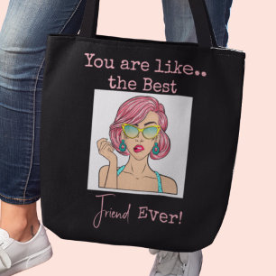 Sac à bandoulière personnalisé pour meilleure amie