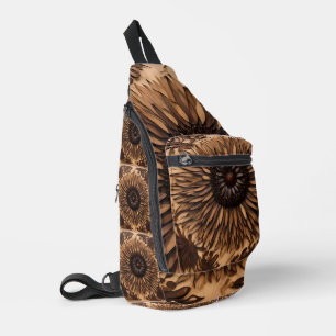 Sac À Bandoulière Pétales australiens : impression sur bois de fleur