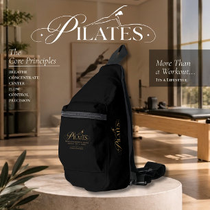 Sac À Bandoulière Pilates de luxe Les principes fondamentaux Gold