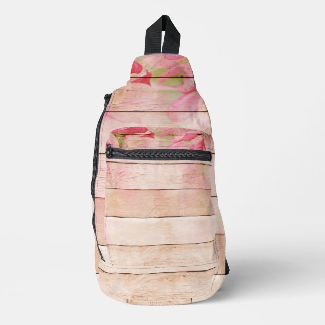 Sac À Bandoulière planches en bois (Recto)
