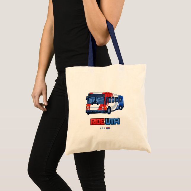Sac à bandoulière pour bus UTA 8 bits (Devant (produit))