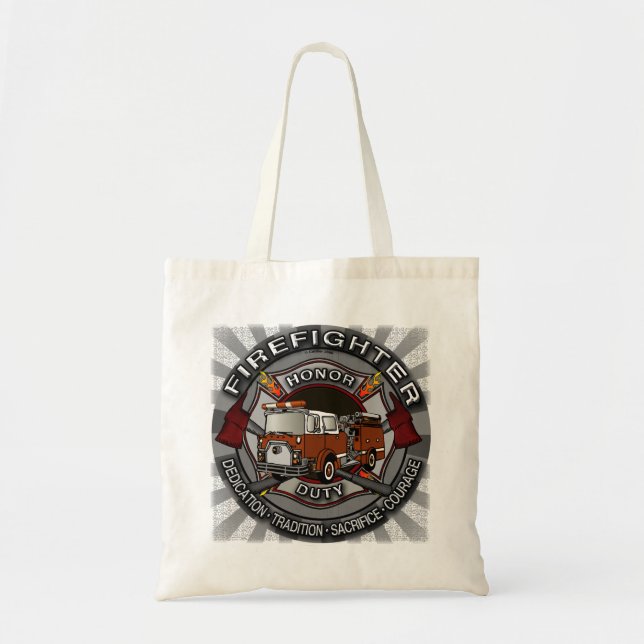 Sac à bandoulière pour pompier d'honneur (Devant)