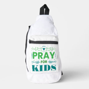 Sac À Bandoulière Priez pour les enfants