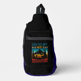 Sac À Bandoulière Prochaine Aventure Attend