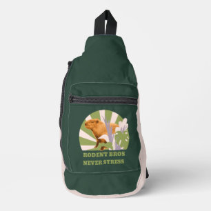 Sac À Bandoulière Rodent Bros ne jamais stress Capybara