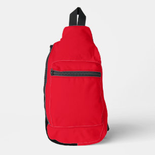 Sac À Bandoulière Rouge / Noir