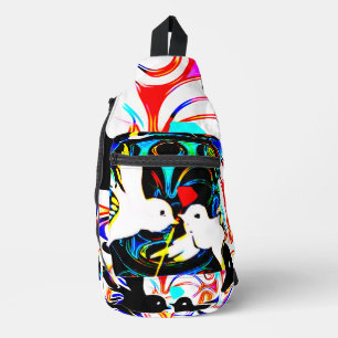 Sac À Bandoulière Sacoche Studio16 imprimé