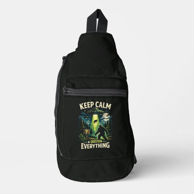 Sac À Bandoulière Sasquatch Bigfoot (Recto)