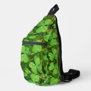 Sac À Bandoulière Shamrock vert St Patrick iPhone 5 Coque-Mate