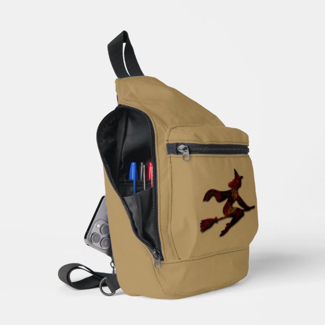 Sac À Bandoulière Silhouette de l'heure de sortie (Ouvrir)