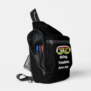 Sac À Bandoulière Ski Liberté, Pure Joy Mountain Sunrise Edition