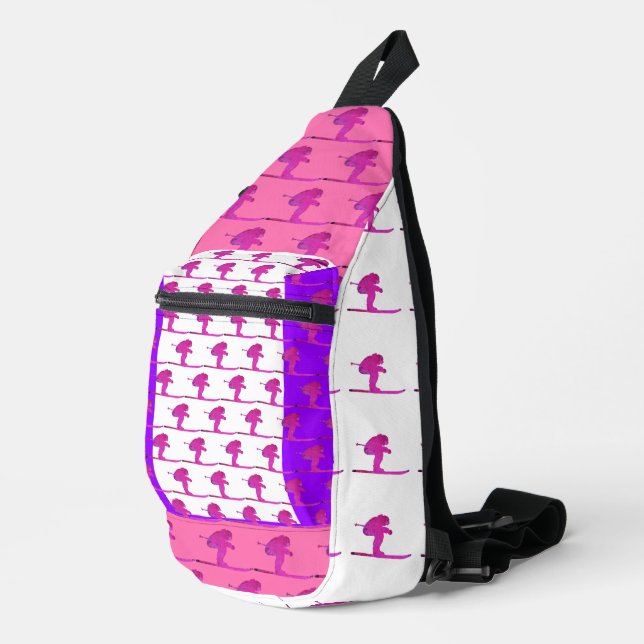 SAC À BANDOULIÈRE SKIEUR (Coin droit)