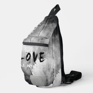 Sac À Bandoulière SlipperyJoe l'amour n'a pas de couleur de peau de 