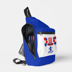 Sac À Bandoulière SlipperyJoe's fête de l'indépendance du 4 juillet