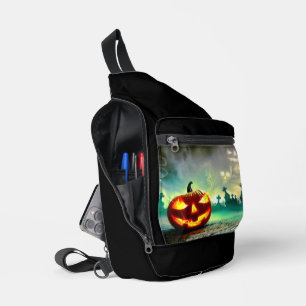 Sac À Bandoulière SlipperyJoe's Happy Halloween citrouille LGBTQIA c