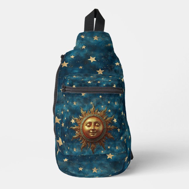 Sac À Bandoulière Soleil céleste (Recto)