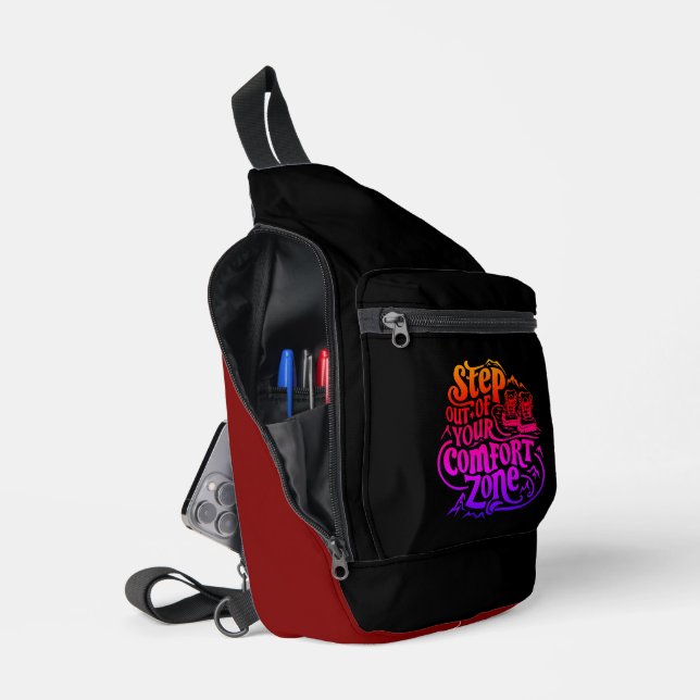 Sac À Bandoulière Sortez de votre zone de confort (Ouvrir)