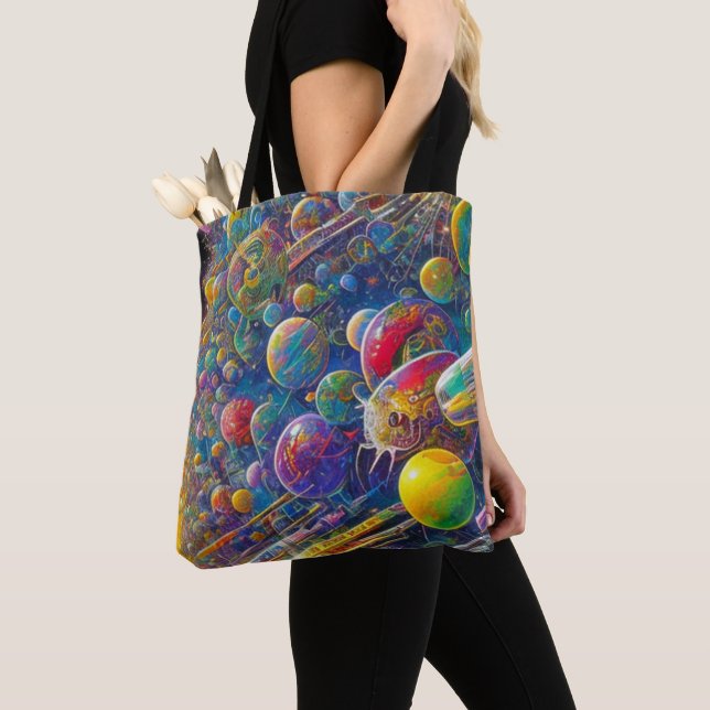 Sac à bandoulière Space Race (De près)