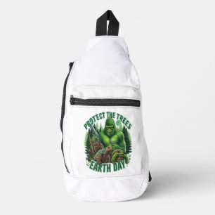 Sac À Bandoulière Standoff de la jungle énigmatique