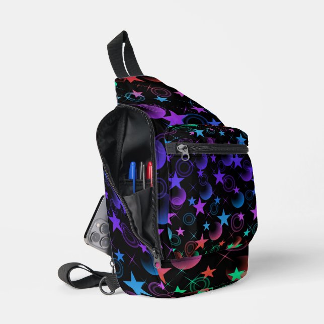 Sac À Bandoulière Stars 'n Stuff Motif (Ouvrir)