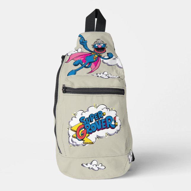 Sac À Bandoulière Super Grover vintage (Recto)