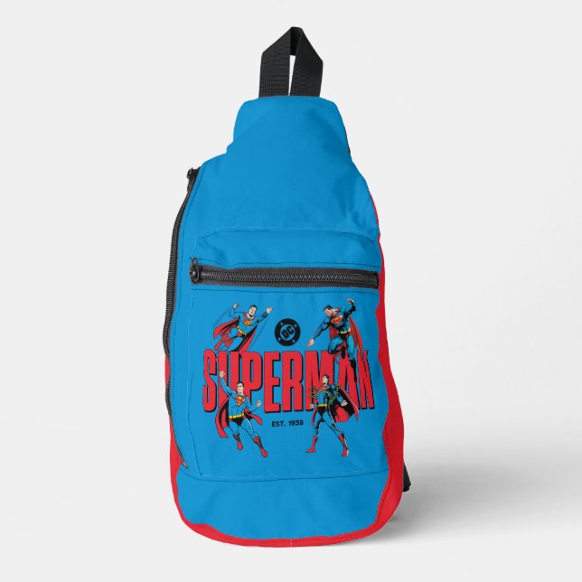 Sac À Bandoulière Superman Legends Forever Graphic (Recto)