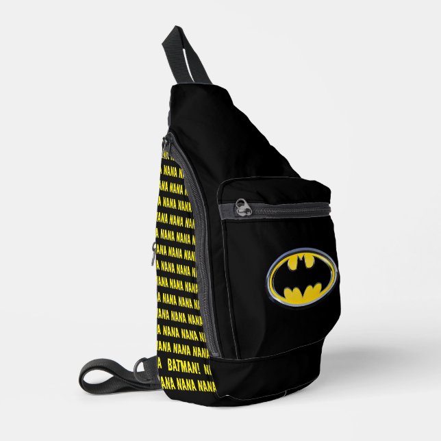 Sac À Bandoulière Symbole Batman | Logo classique (Coin gauche)