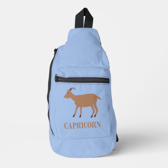 Sac À Bandoulière Symbole étoile Capricorne Chèvre (Recto)