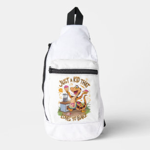 Sac À Bandoulière Thé Whimsical Avec Serpent À Cuisson De Gâteau