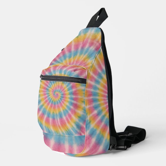 Sac À Bandoulière Tie-Dye Rétro  (Coin droit)