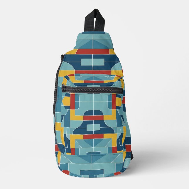 Sac À Bandoulière Tons atomiques (Recto)