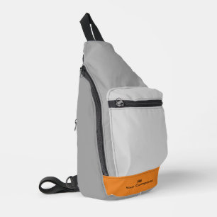 Sac À Bandoulière Tons promotionnels modernes des accents orange gri