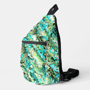 Sac À Bandoulière Trippant Super Boho Hippie Marbre Fracal