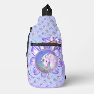 Sac À Bandoulière Un paradis mauve