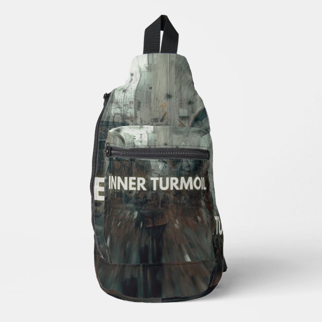 Sac À Bandoulière Underground Crossbody Bag Streetwear Chaos (Recto)