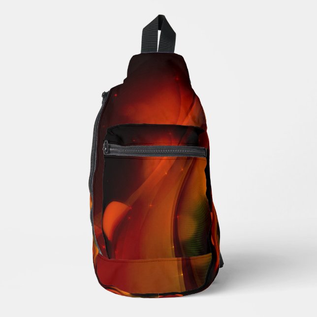 Sac À Bandoulière Vague d'incendie (Recto)