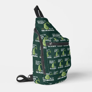 Sac À Bandoulière Vessie De Galles De Lazage Bon Pour Rien De Stoner
