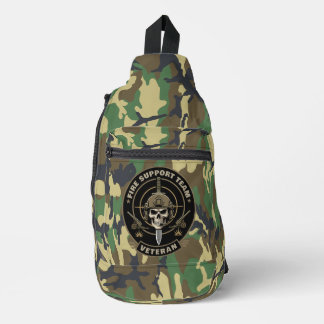 Sac À Bandoulière Vétéran de l'artillerie de campagne militaire Skul