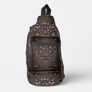 Sac à bandoulière vintage marron