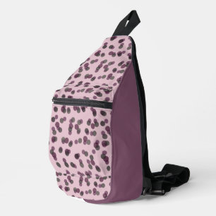Sac À Bandoulière Violet, gris et rose