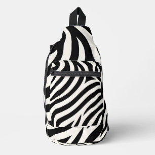 Sac À Bandoulière Zebra Stripes Impression moderne