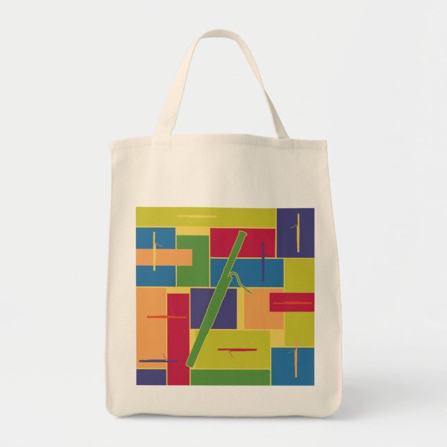 Sac à blocs de couleur Basson (Devant)