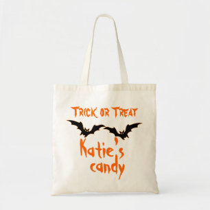 Sac à bonbons d'Halloween personnalisé