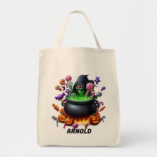 Sac à bonbons d'Halloween pour enfants (Devant)