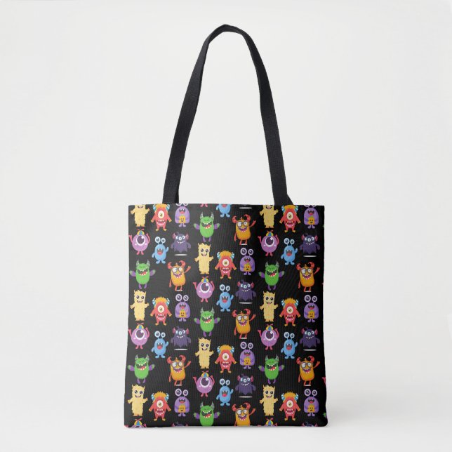 Sac à bonbons - Jolies monstres (Devant)