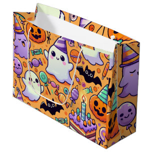 Sac à cadeau d'anniversaire Halloween mignon