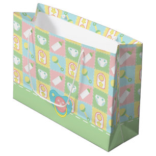 Sac à cadeau de courtepoint de bébé