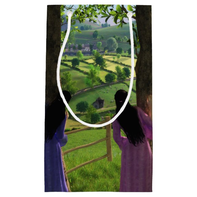 Sac à cadeau Glen des jumelles (Devant)